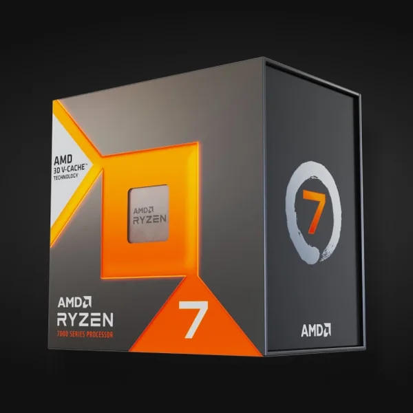 Caja del procesador AMD Ryzen 7 7700X3D