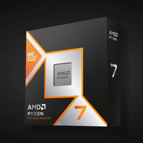 Caja del procesador AMD Ryzen 7 9800X3D