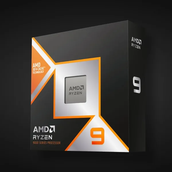 Caja del procesador AMD Ryzen 9 9950X3D